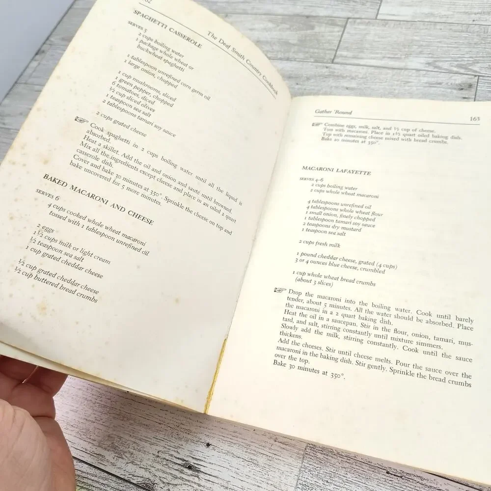 Deaf Smith Country Cookbook Natural Foods for Family Kitchens 1979 Vintage PB‎